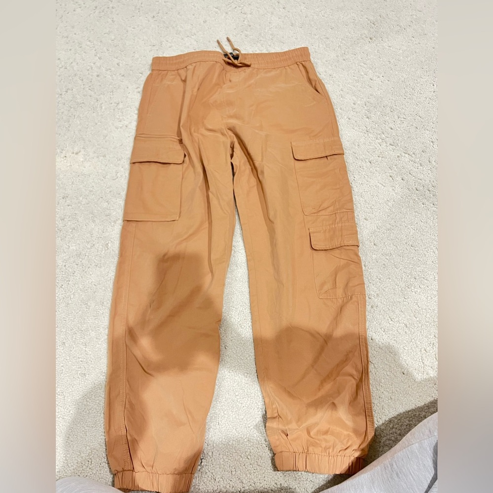 medium orange/brown cargo pants